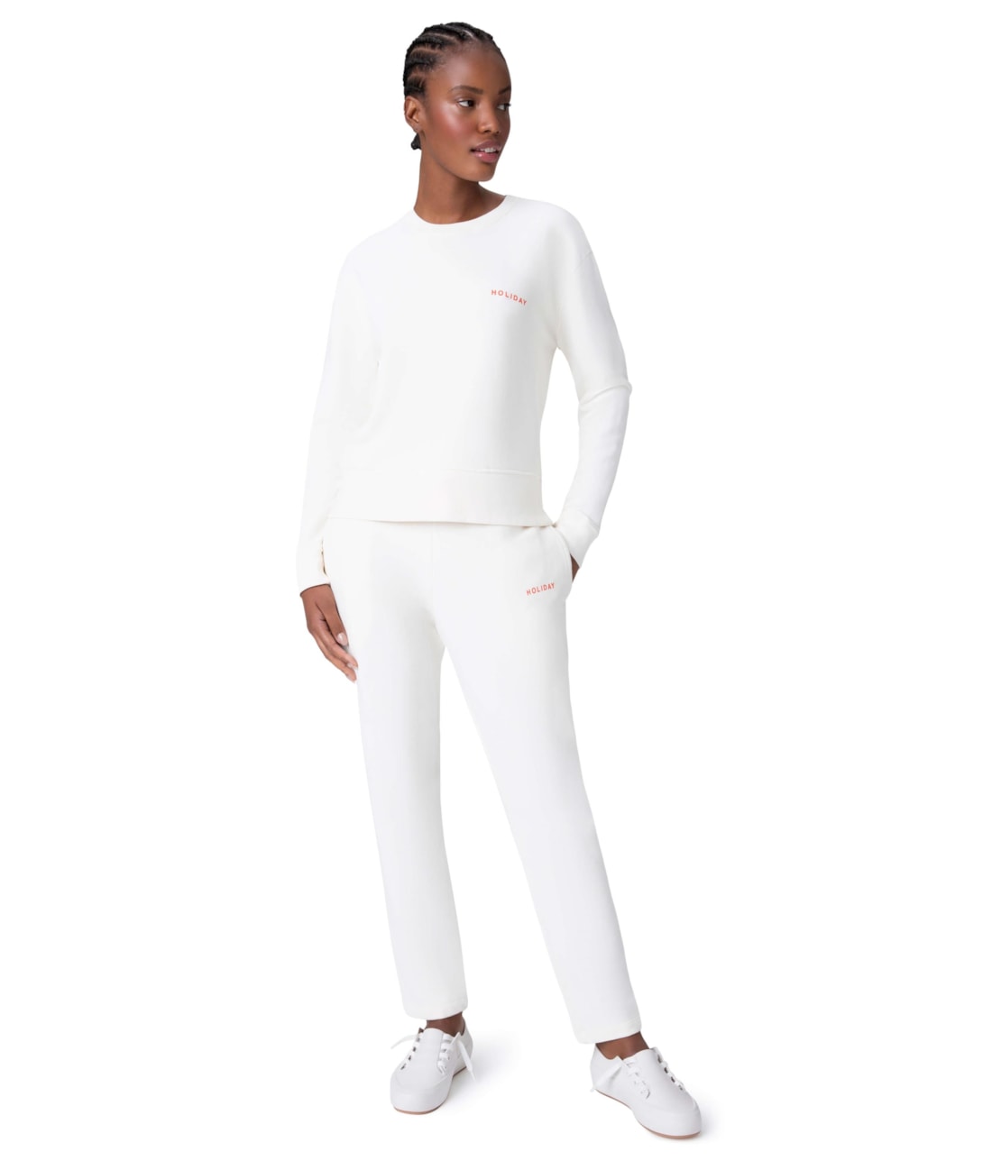 Moletom Holiday Garment Dye Off White