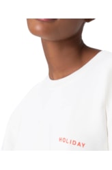 Moletom Holiday Garment Dye Off White
