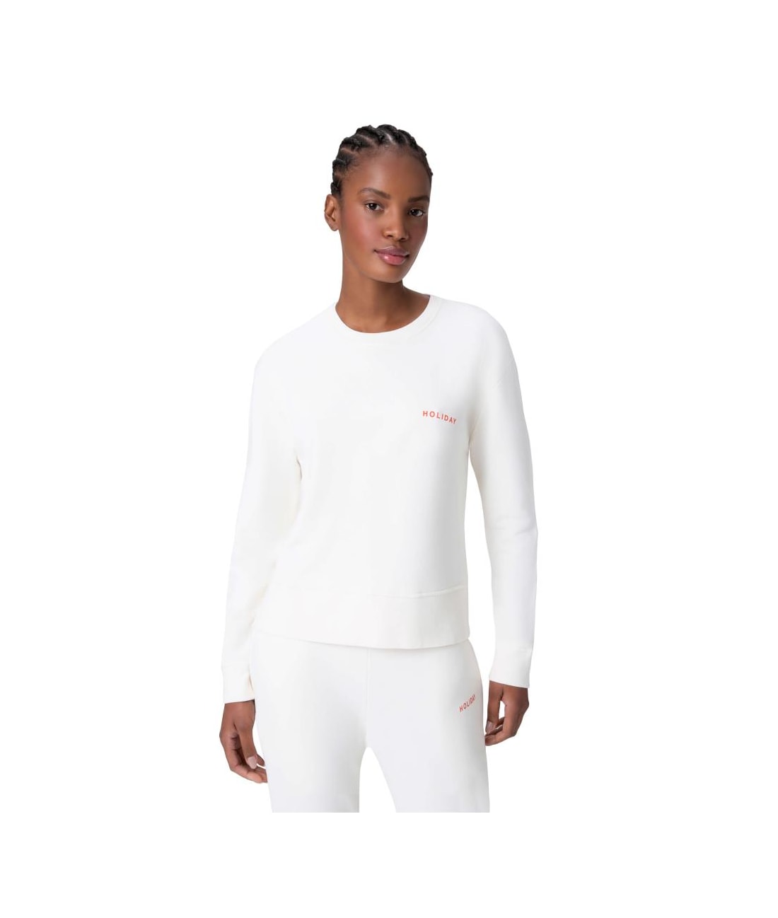 Moletom Holiday Garment Dye Off White