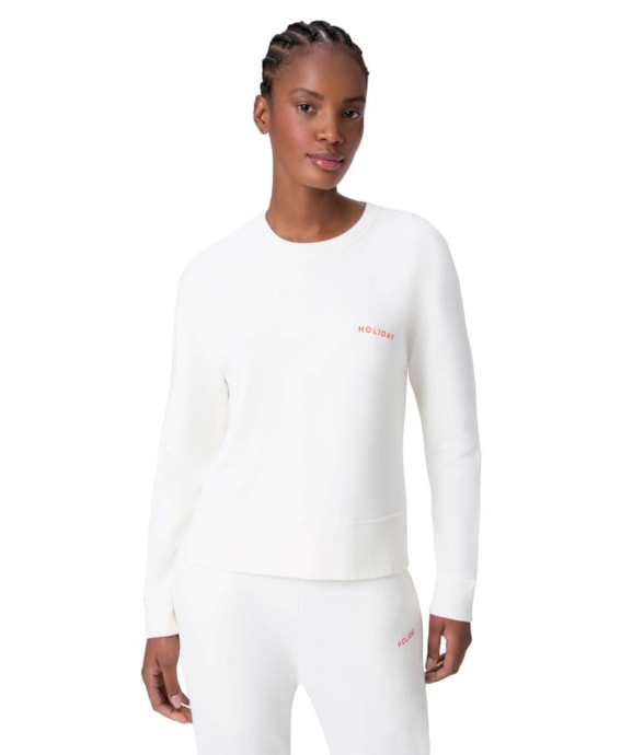 Moletom Holiday Garment Dye Off White