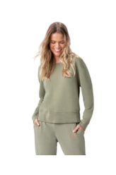 Moletom Holiday Garment Dye Verde Militar