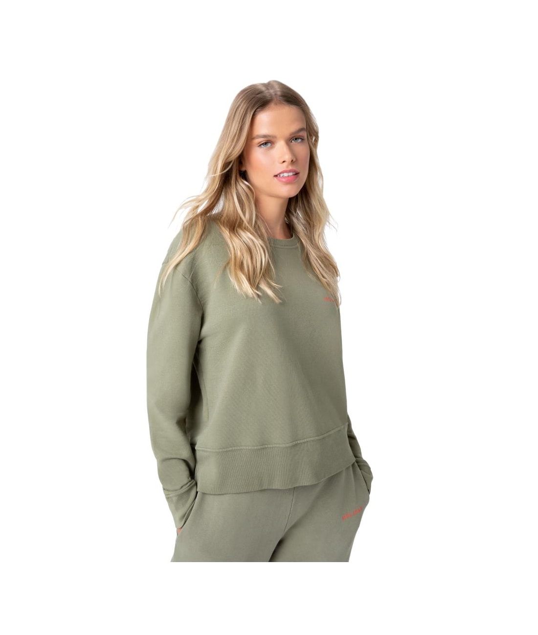 Moletom Holiday Garment Dye Verde Militar