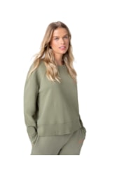 Moletom Holiday Garment Dye Verde Militar