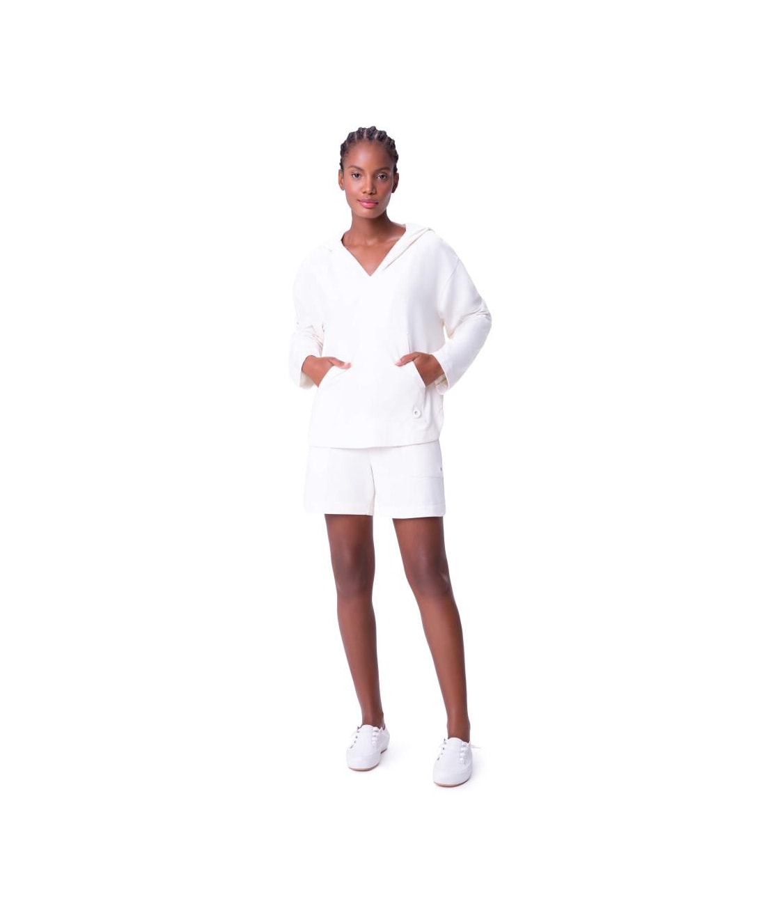 Moletom Holiday Linen Twill Natural