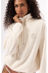 Moletom Malha Snow Off White