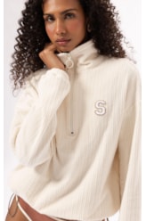 Moletom Malha Snow Off White