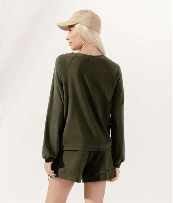 Moletom Soft Comfort Musgo