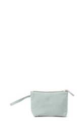 Necessaire Pequena de Linho Siren Salina Verde Claro