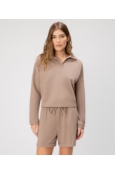 Polo Cotton Twill Tabaco