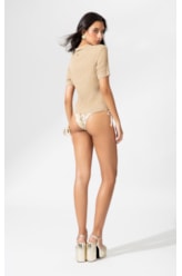 Polo Tricot Bel Air Dourado