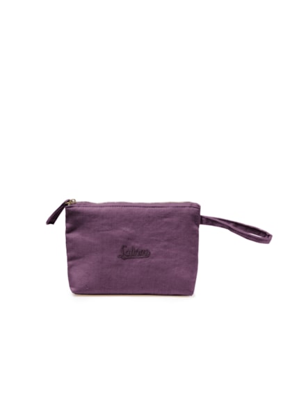 Pouch Salinas Linen Roxo