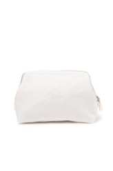 Pouch Structured Salinas Linen Off White