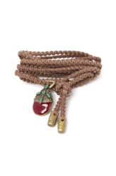 Pulseira Cordão Com Pingentes Brun Abobora