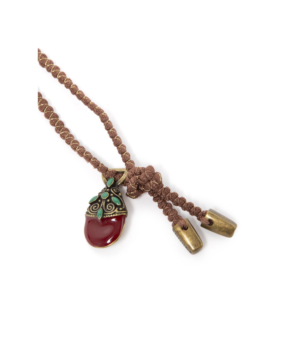 Pulseira Cordão Com Pingentes Brun Abobora