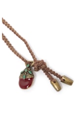 Pulseira Cordão Com Pingentes Brun Abobora