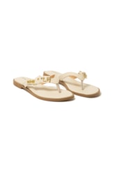 Rasteira Aurora Salinas Off White