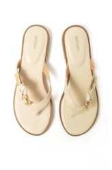 Rasteira Aurora Salinas Off White