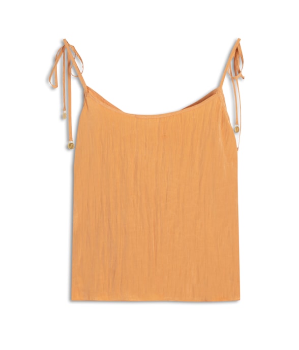 Regata Alcinha Satin Waves Laranja
