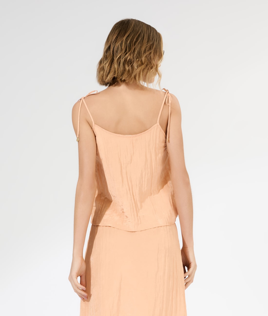 Regata Alcinha Satin Waves Laranja