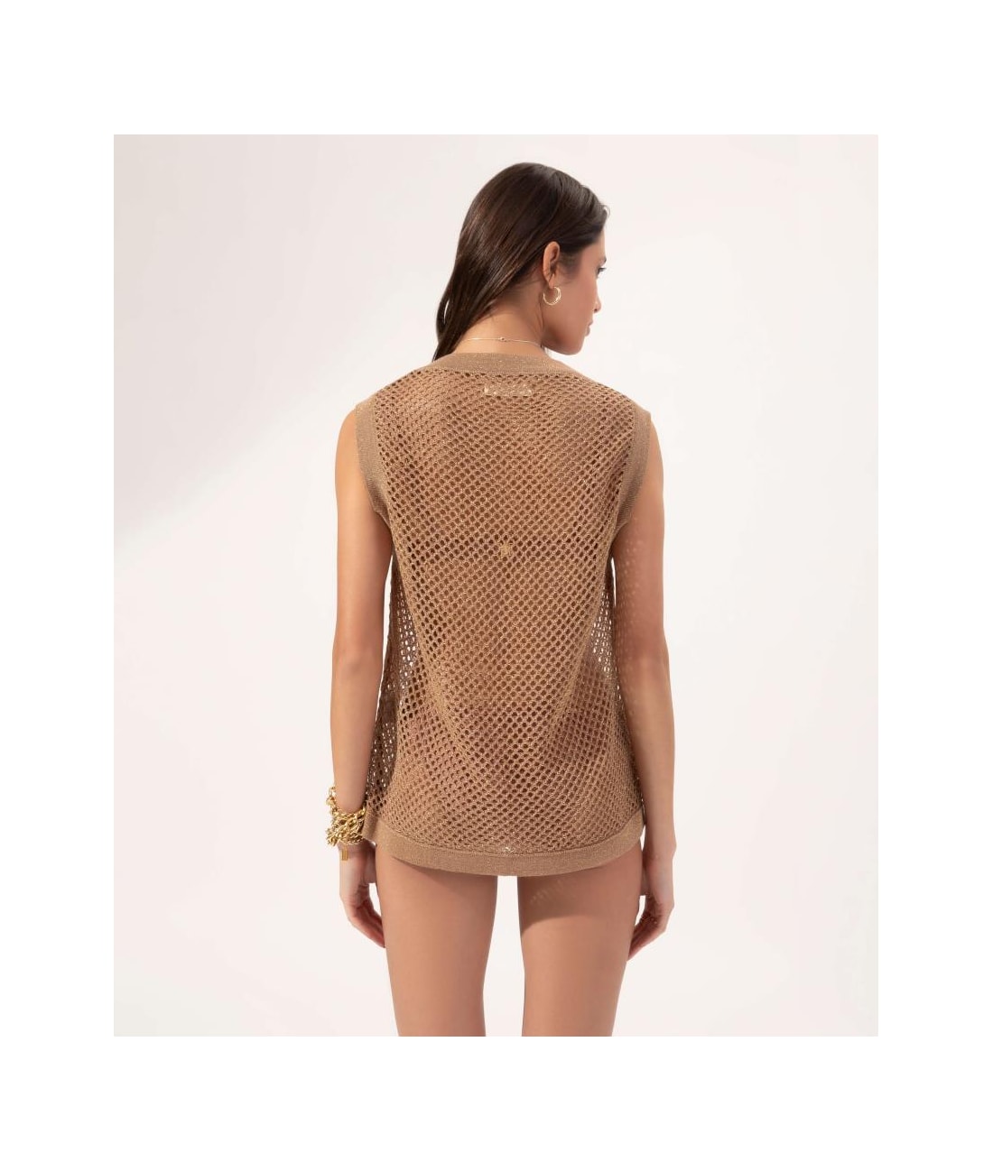 Regata Alongada Tricot Lure Bronze