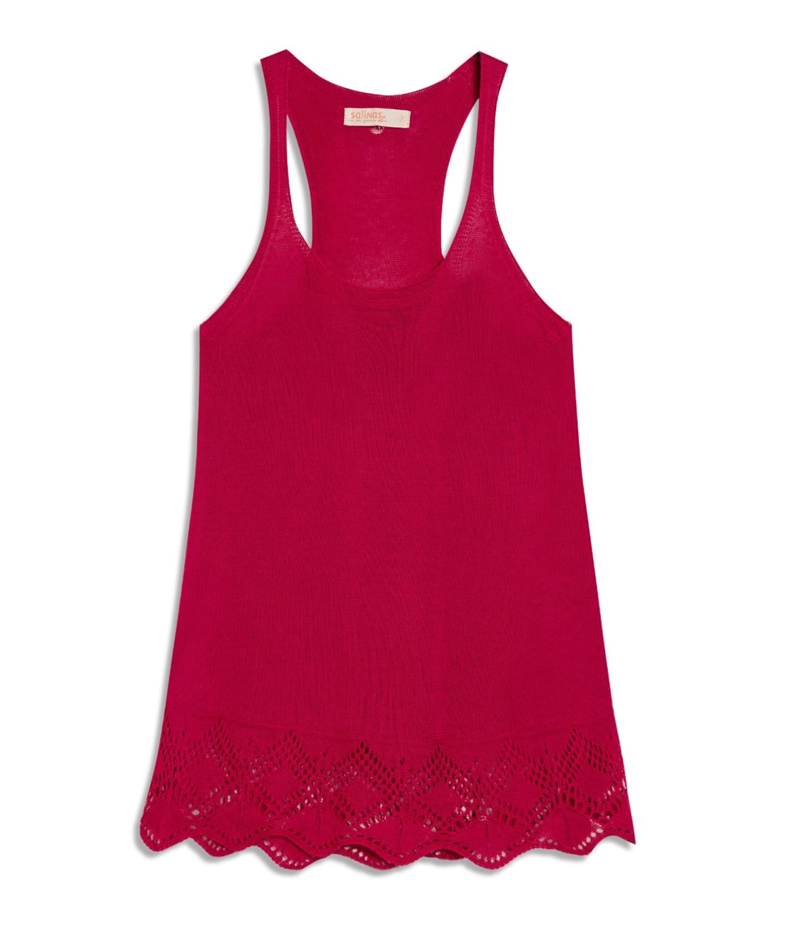 Regata Barra Rendada Fucsia