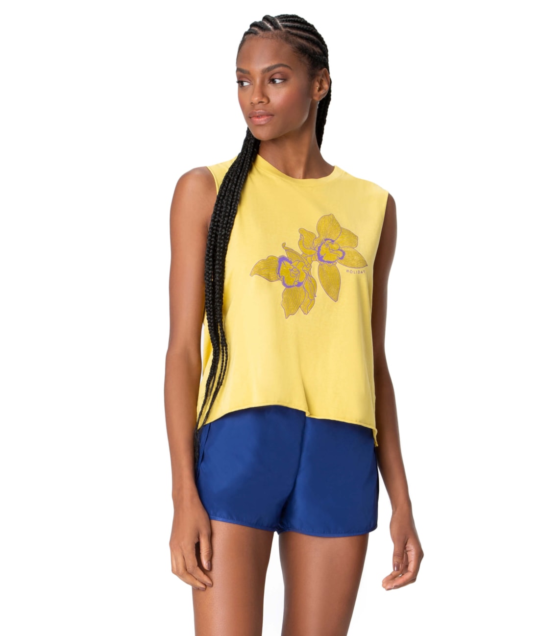 Regata Holiday Dye Amarelo