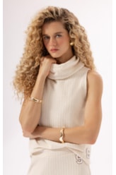 Regata Malha Snow Off White