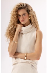 Regata Malha Snow Off White