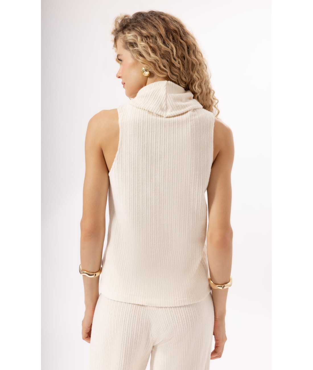 Regata Malha Snow Off White
