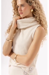 Regata Malha Snow Off White