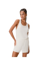 Regata Malha Tricot Off White