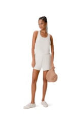 Regata Malha Tricot Off White