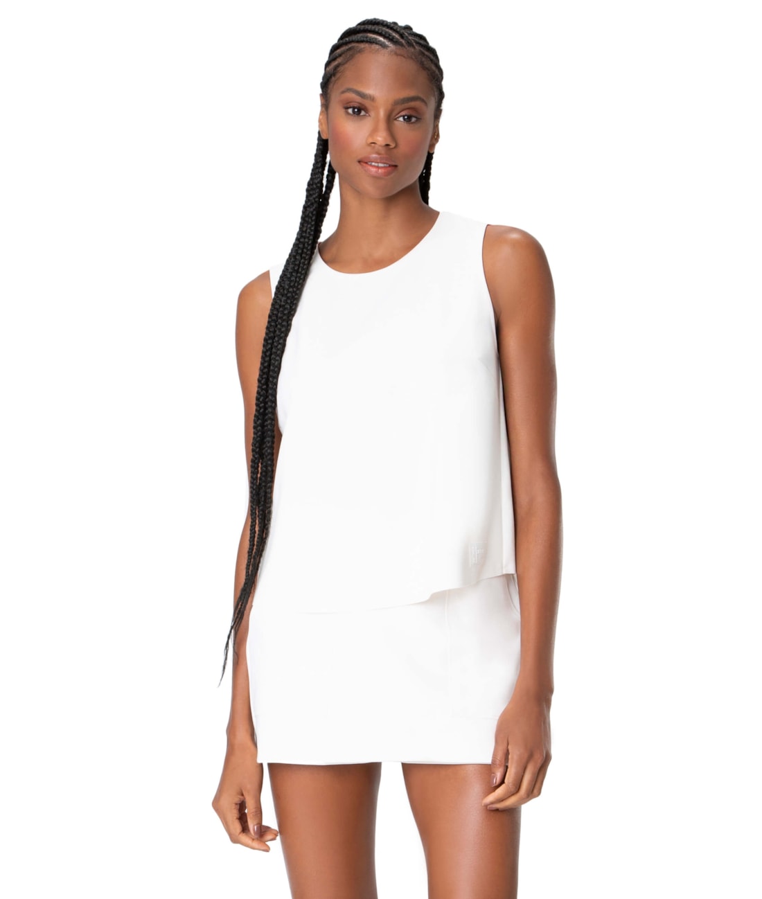 Regata Ponto Roma Decote Costas Off White