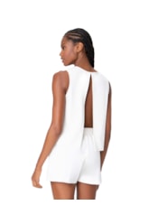Regata Ponto Roma Decote Costas Off White