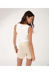 Regata Rib Sun Off White