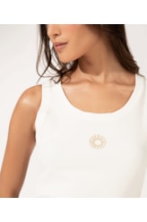 Regata Rib Sun Off White