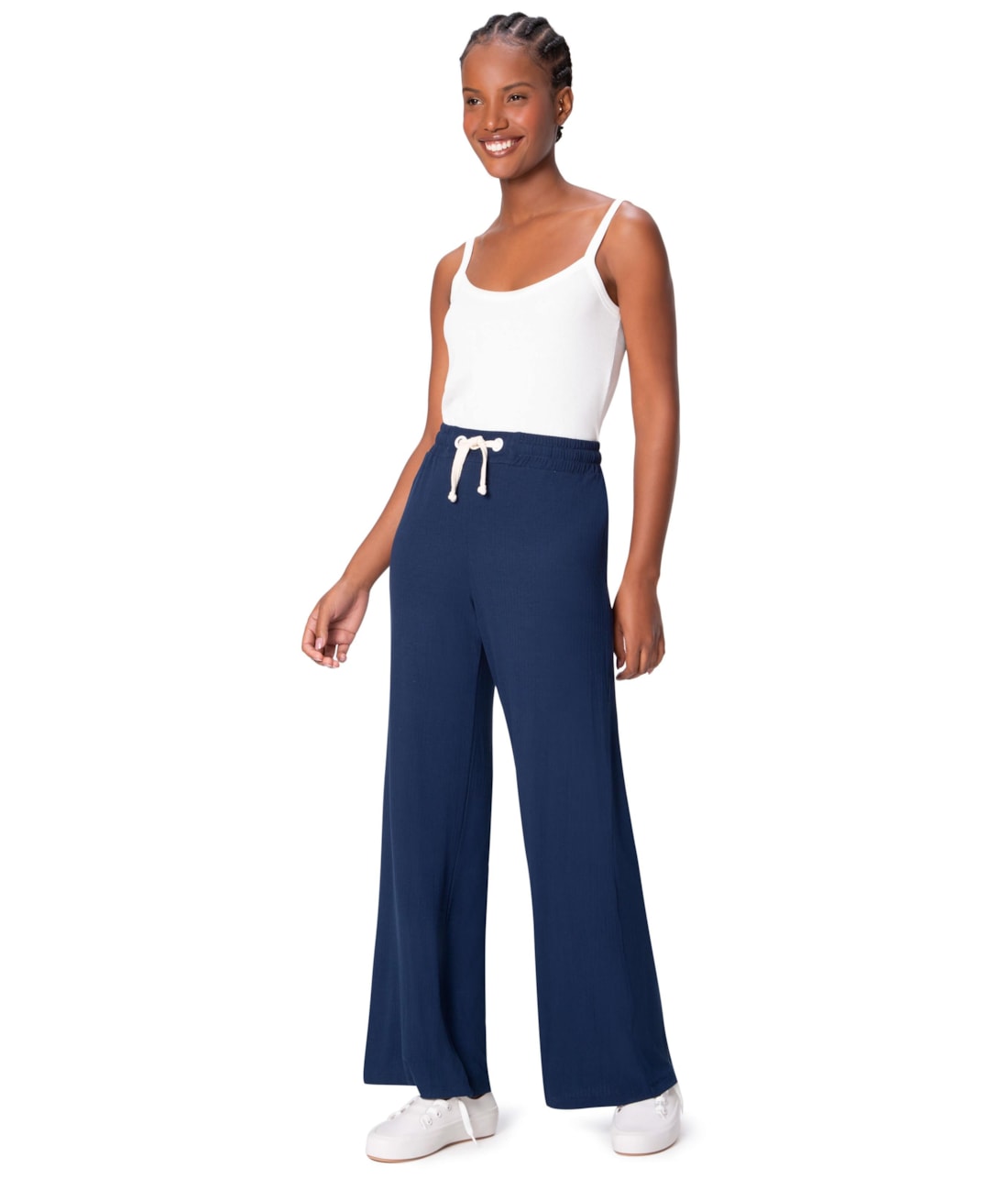 Regata Rib Viscose Off White