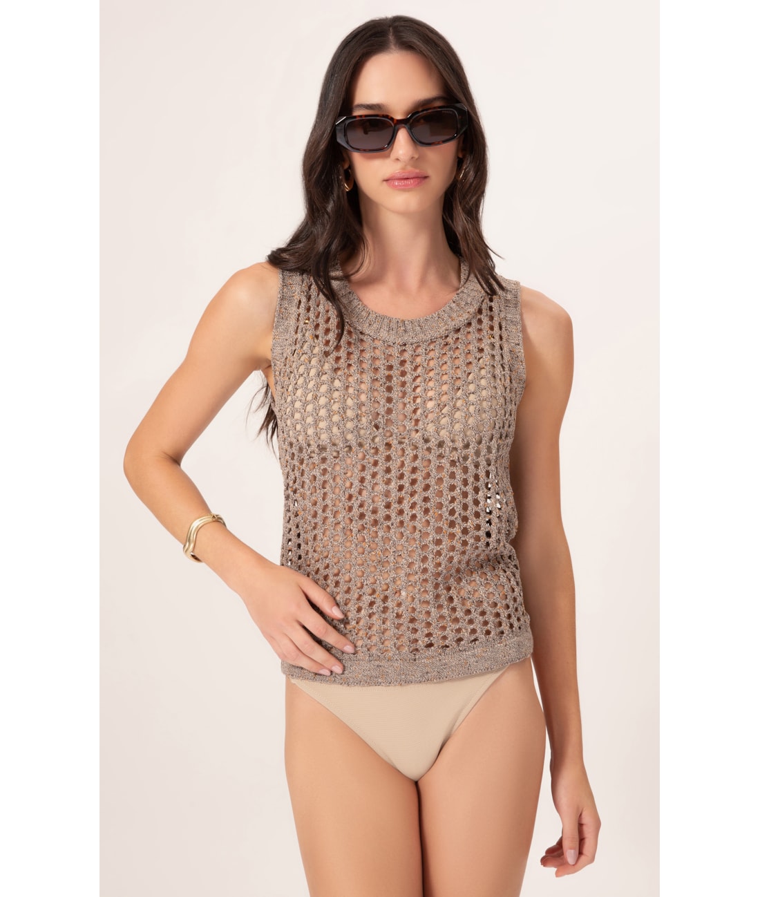 Regata Tricot Tweed Capuccino