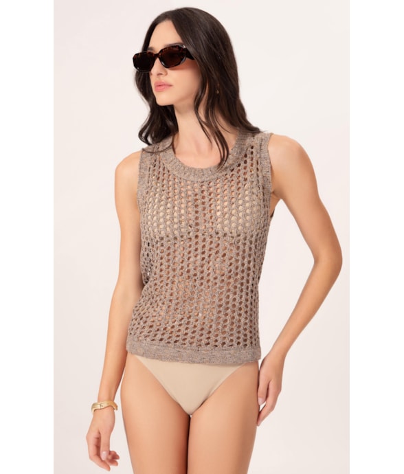 Regata Tricot Tweed Capuccino