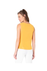 Regata Tricot Visco Amarelo