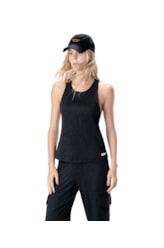Regata Visco Crepe Preto Mescla