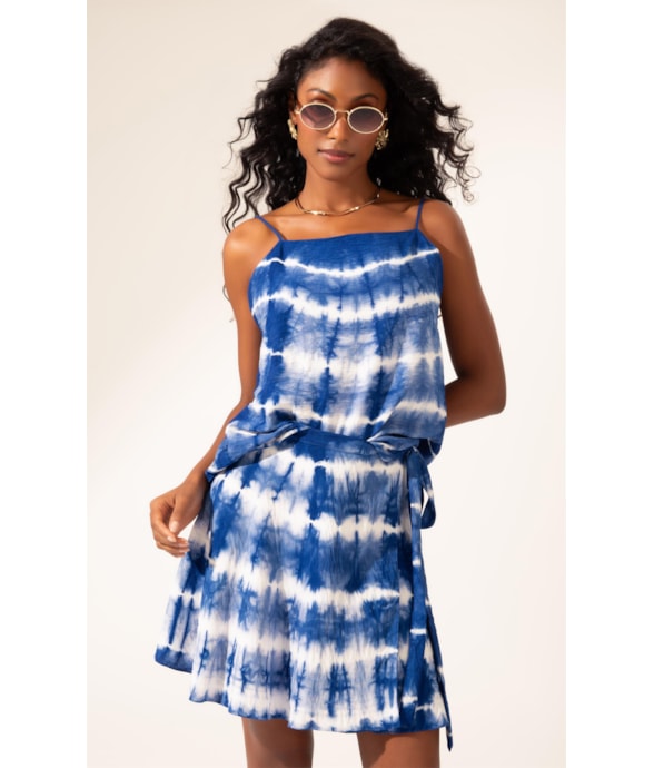 Regata Visco Tie Dye Marinho