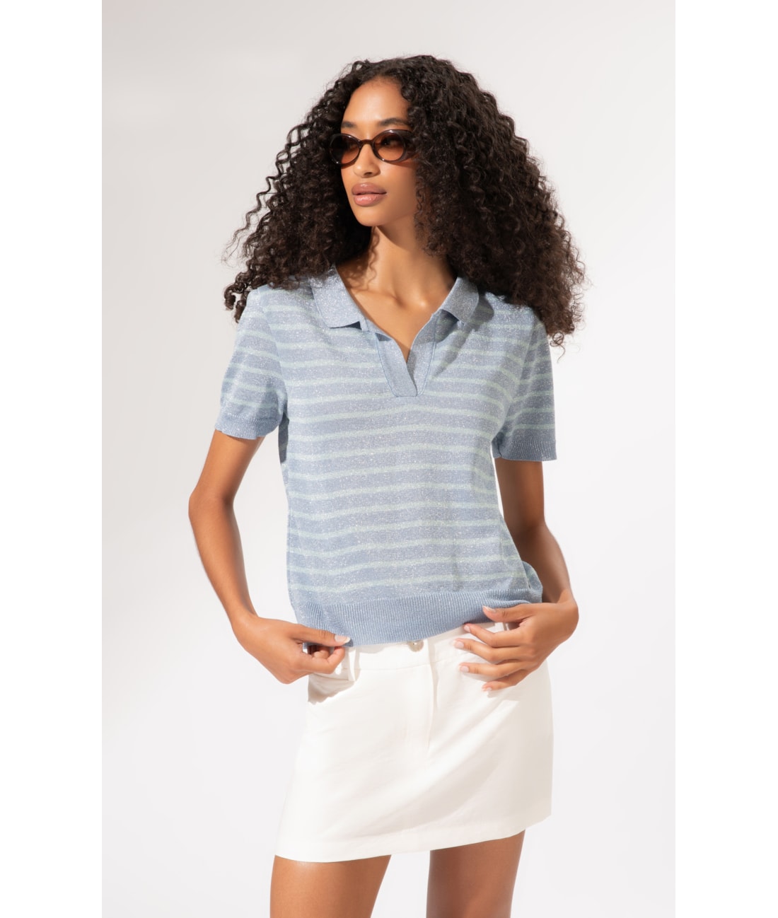 Saia Curta Alfaiataria Lyon Off White