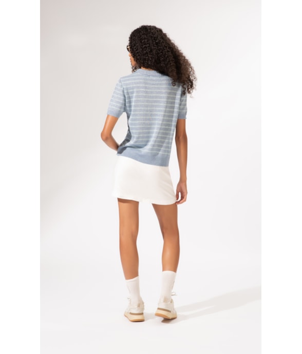 Saia Curta Alfaiataria Lyon Off White