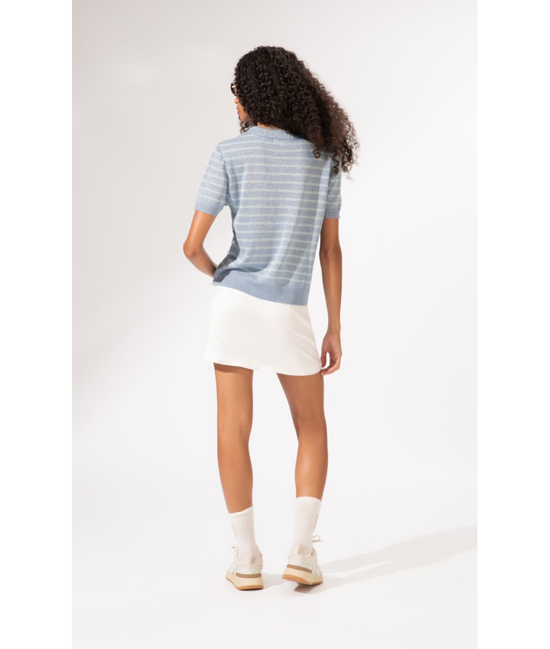 Saia Curta Alfaiataria Lyon Off White