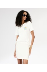 Saia Curta Surf Off White