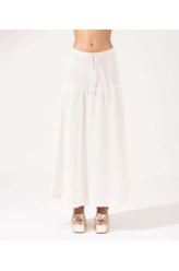 Saia Longa Jacquard Ibiza Off White