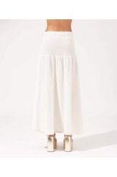Saia Longa Jacquard Ibiza Off White