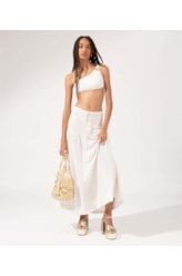 Saia Longa Jacquard Ibiza Off White