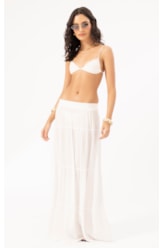 Saia Longa Viscose Yoryu Off White